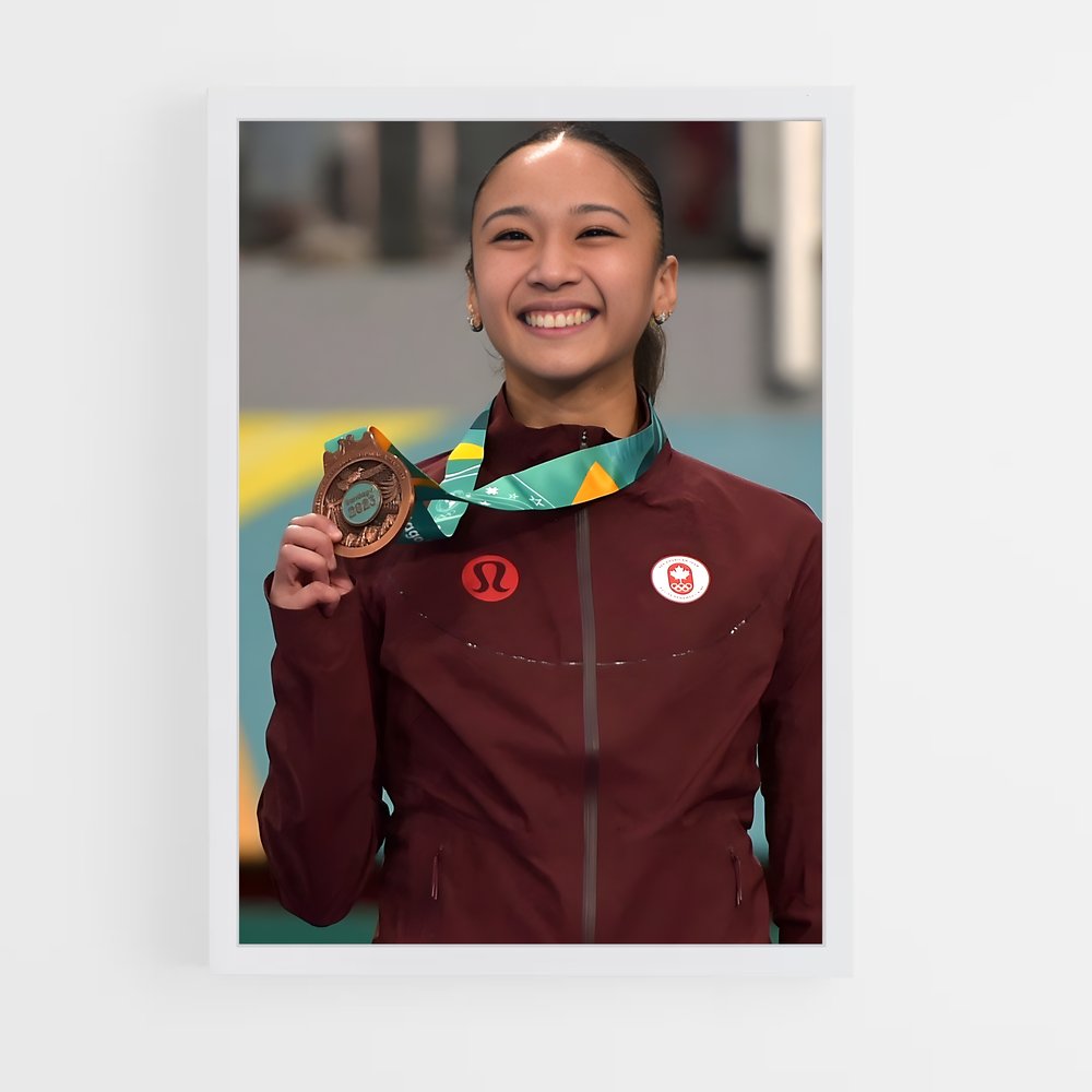 Poster Championne de Judo (vue 3)